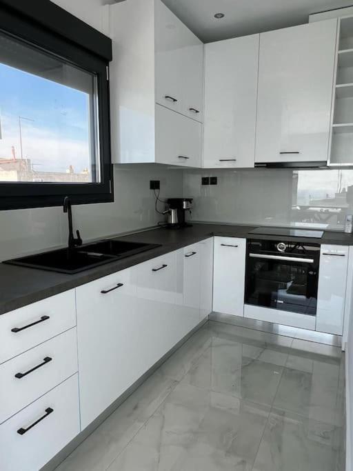 Panorama Penthouse Apartment Nea Kallikrateia Exterior photo
