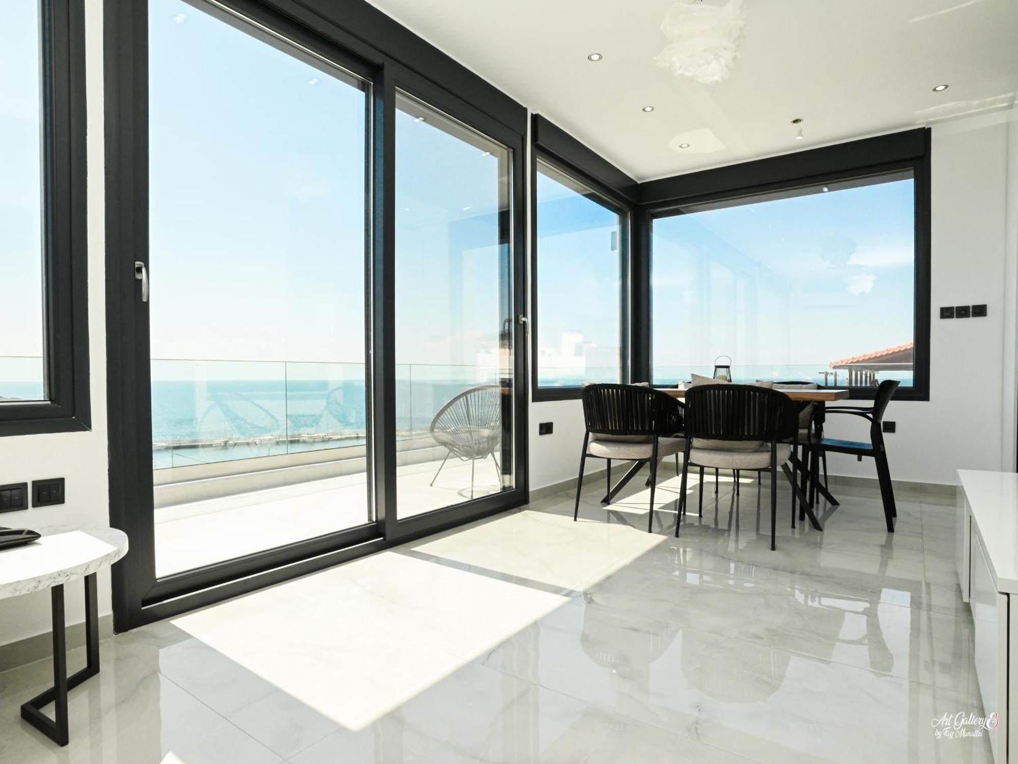 Panorama Penthouse Apartment Nea Kallikrateia Exterior photo