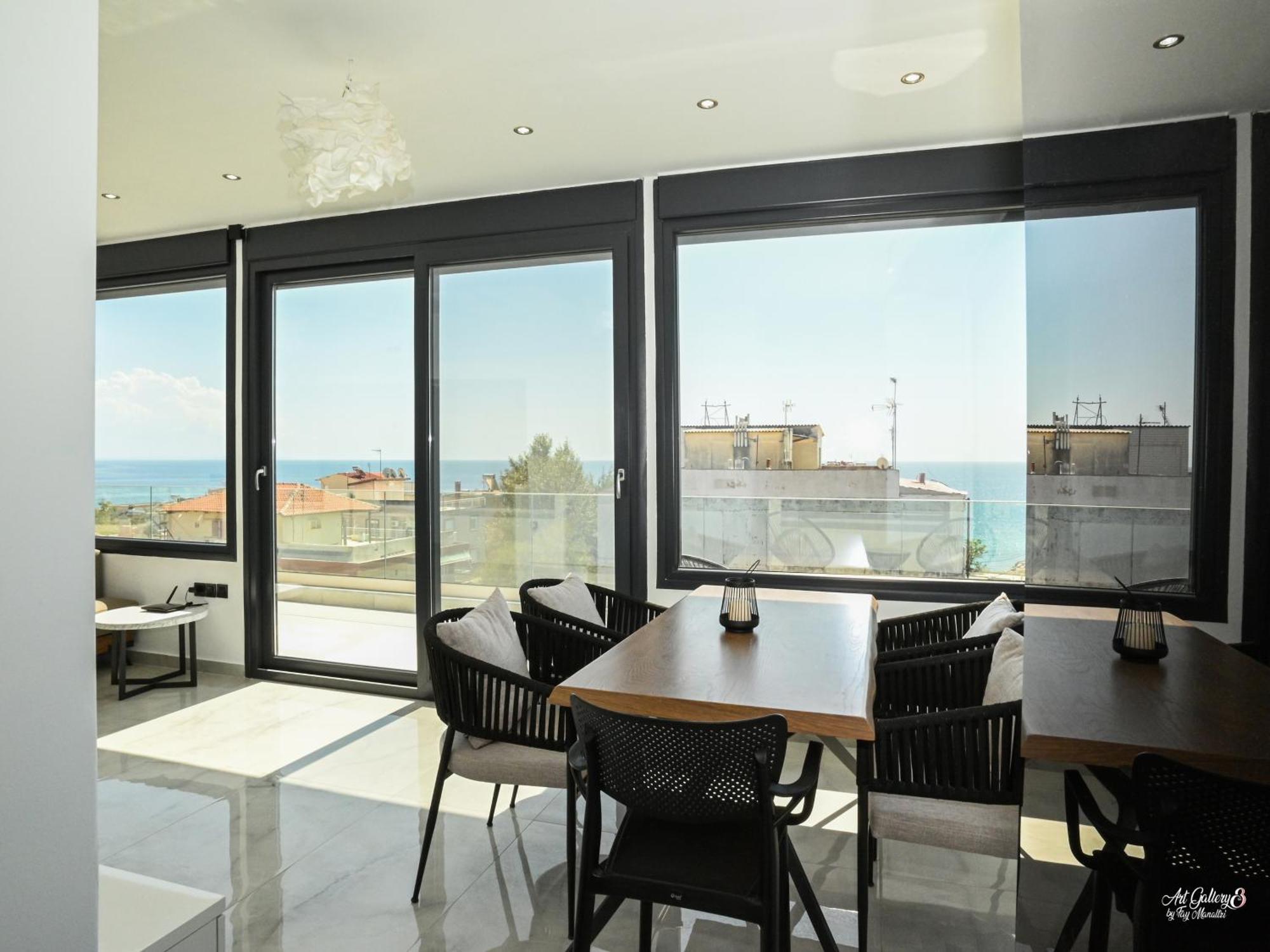 Panorama Penthouse Apartment Nea Kallikrateia Exterior photo