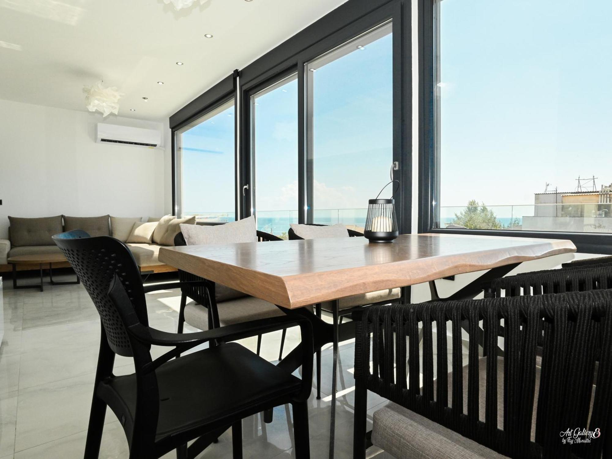 Panorama Penthouse Apartment Nea Kallikrateia Exterior photo