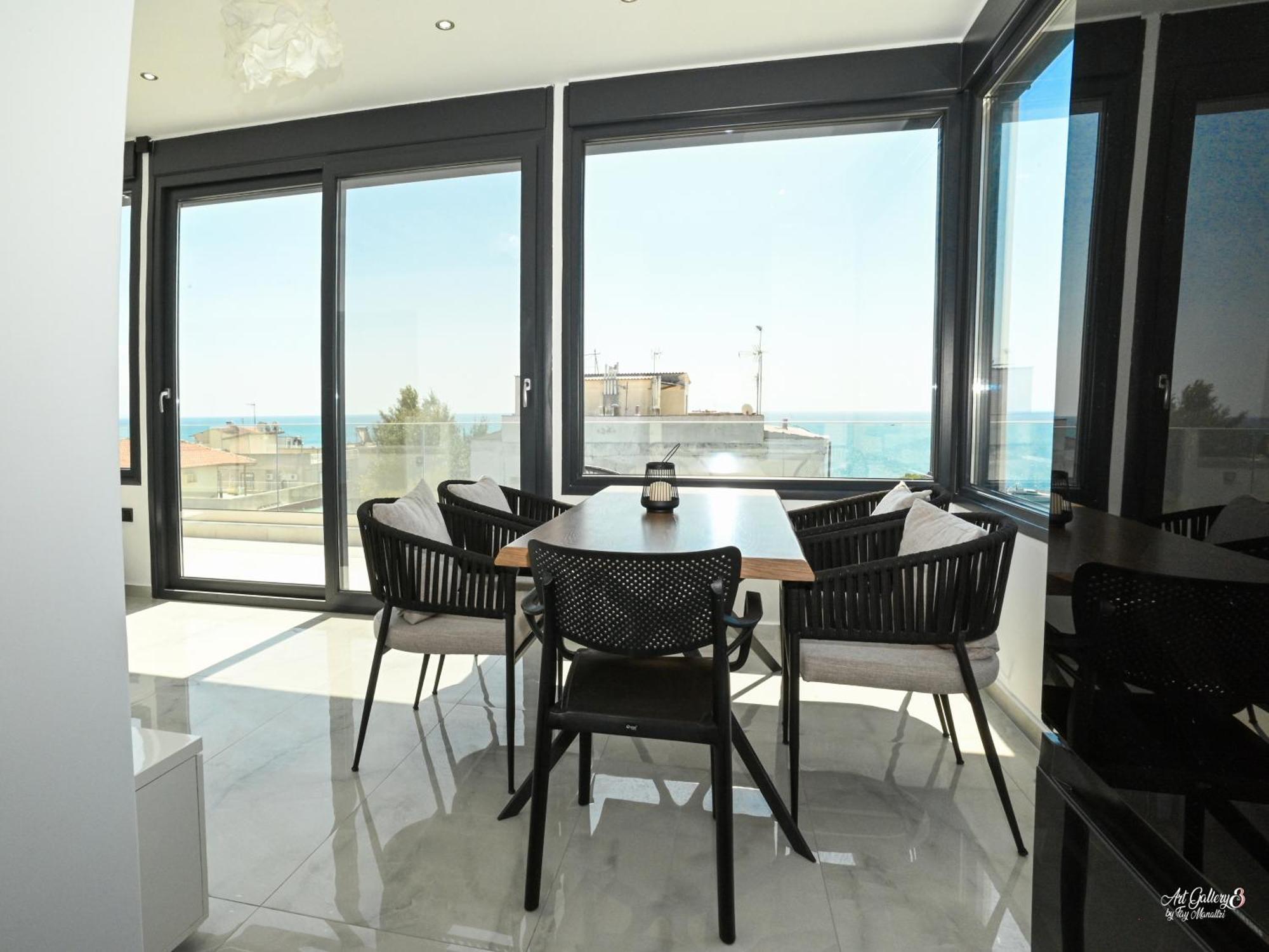 Panorama Penthouse Apartment Nea Kallikrateia Exterior photo