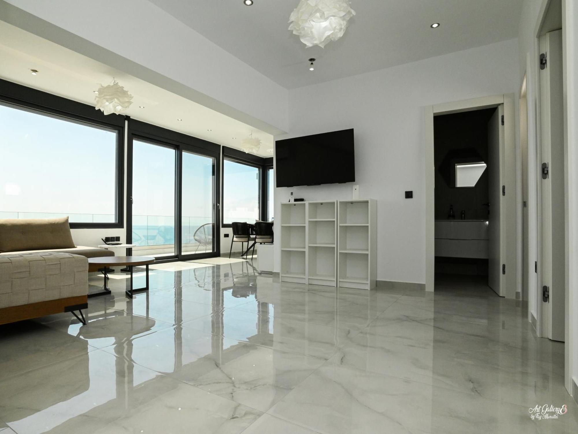 Panorama Penthouse Apartment Nea Kallikrateia Exterior photo