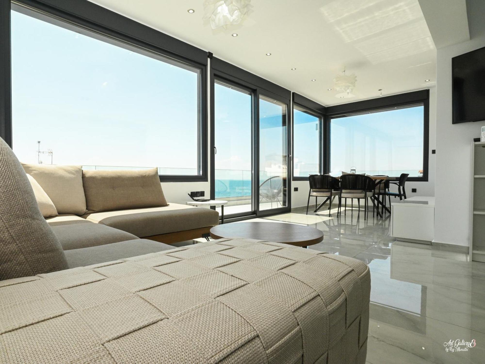 Panorama Penthouse Apartment Nea Kallikrateia Exterior photo
