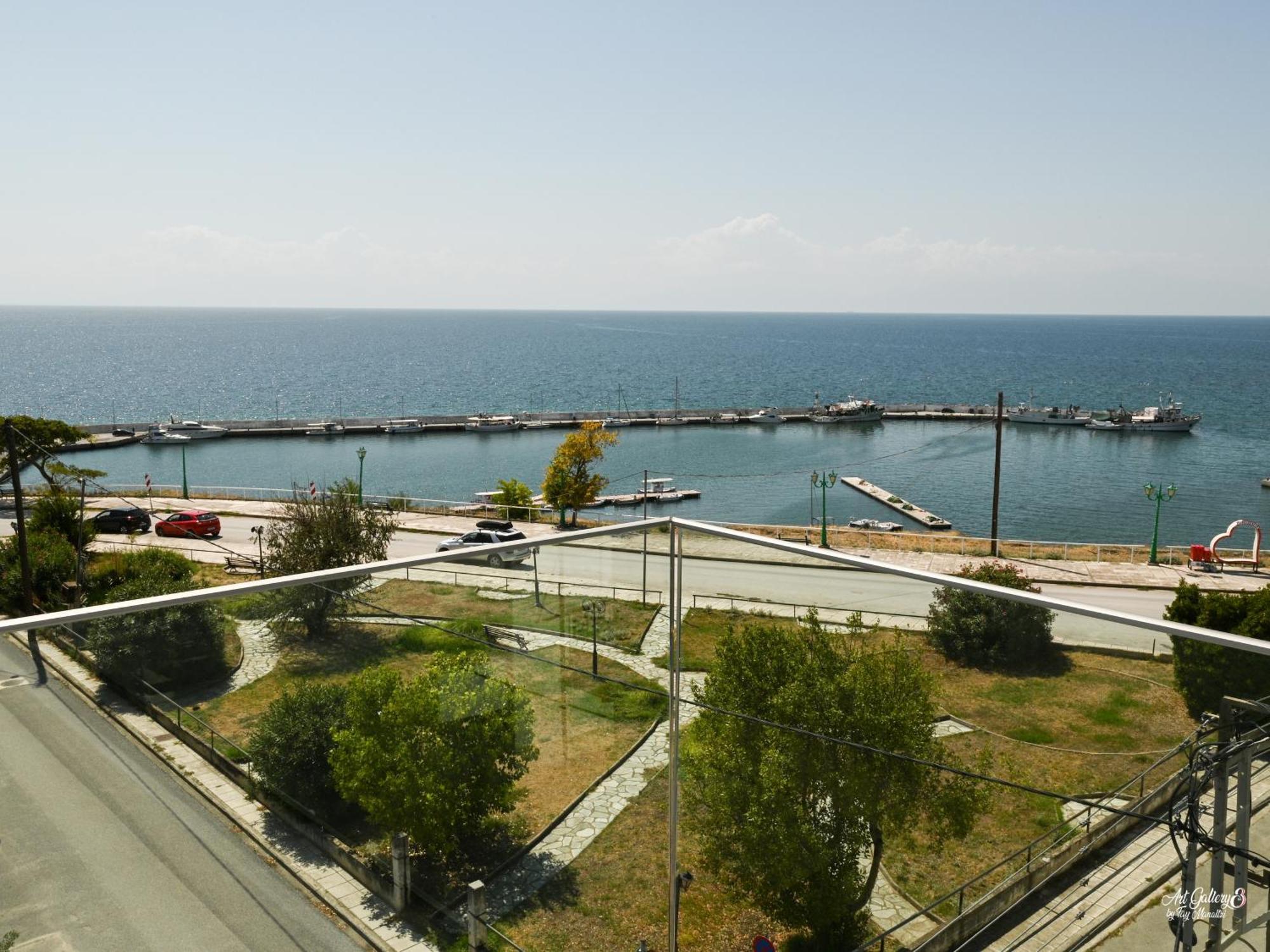 Panorama Penthouse Apartment Nea Kallikrateia Exterior photo
